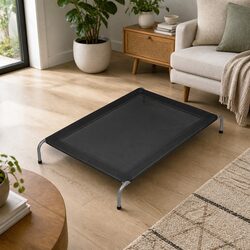 Large Raised Dog and Cat Trampoline Bed with Steel Frame