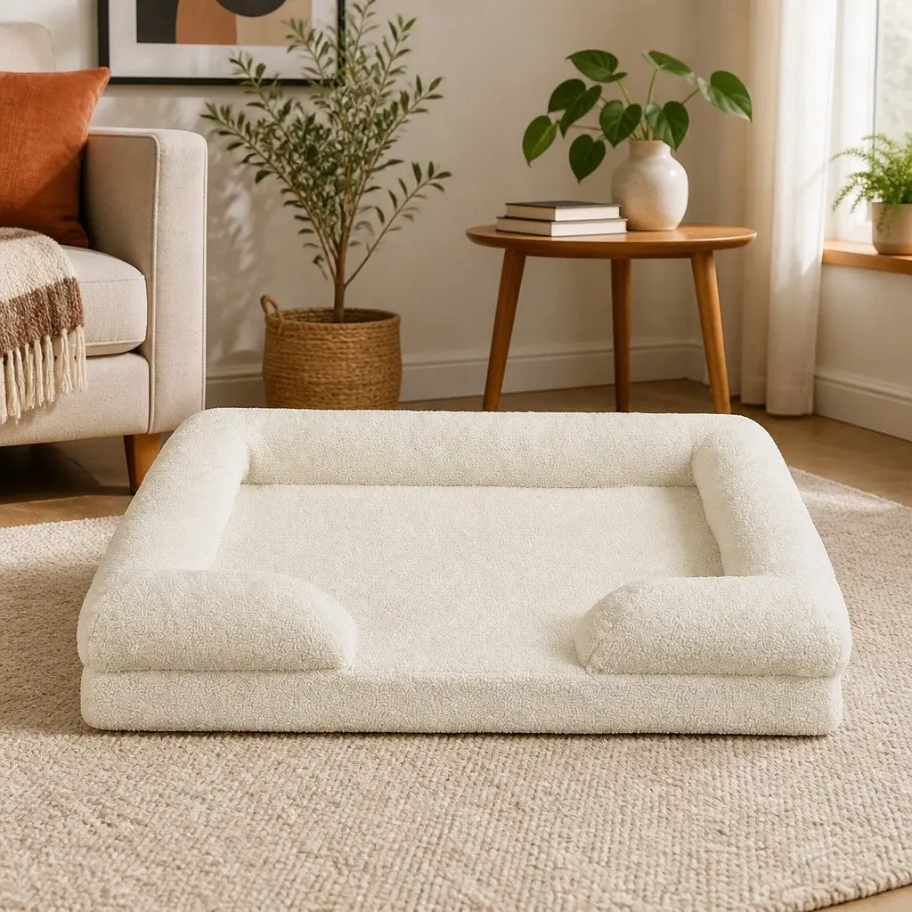 Orthopaedic Memory Foam Pet Bed with Washable Cover