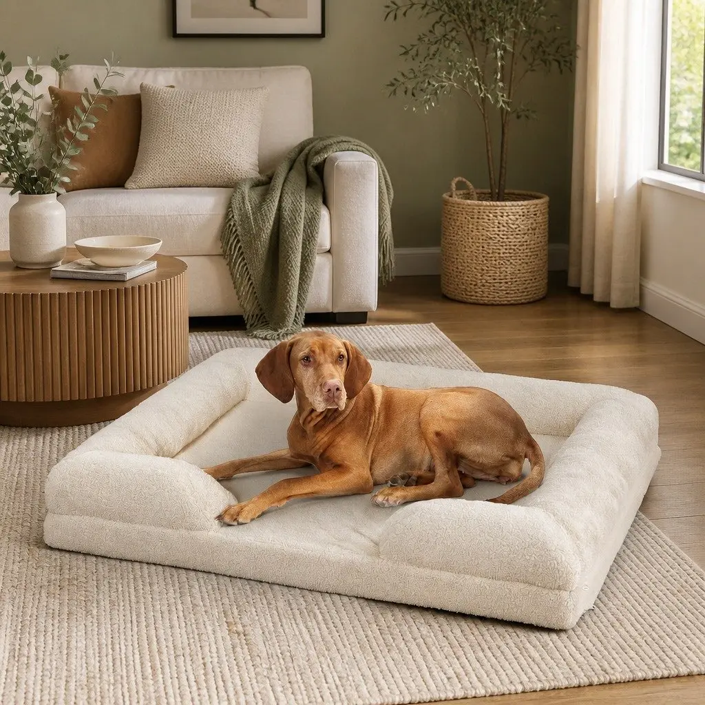 Orthopaedic Memory Foam Pet Bed with Washable Cover
