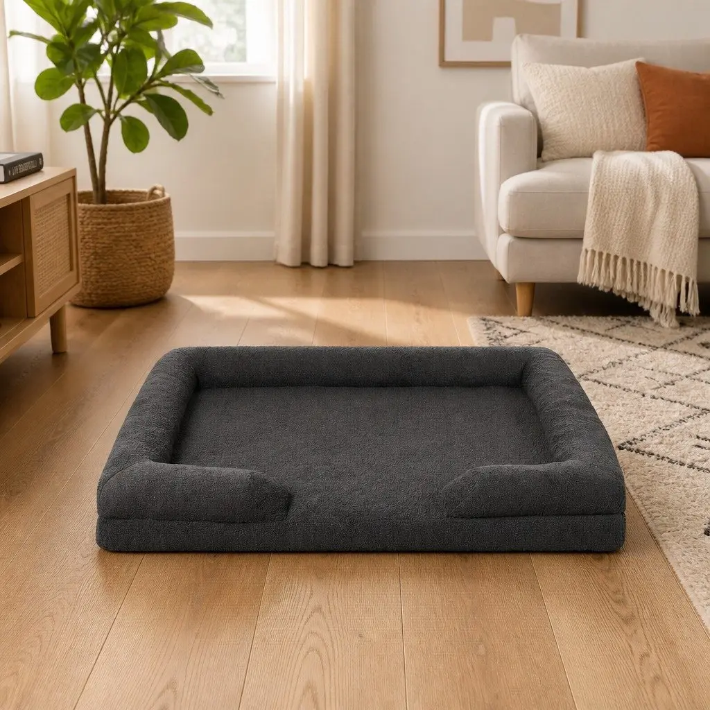 Orthopaedic Memory Foam Pet Sofa Bed with Washable Cover