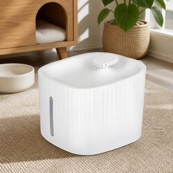 Pet Water Fountain Automatic Dispenser with Filter Quiet Drinking Bowl for Cats