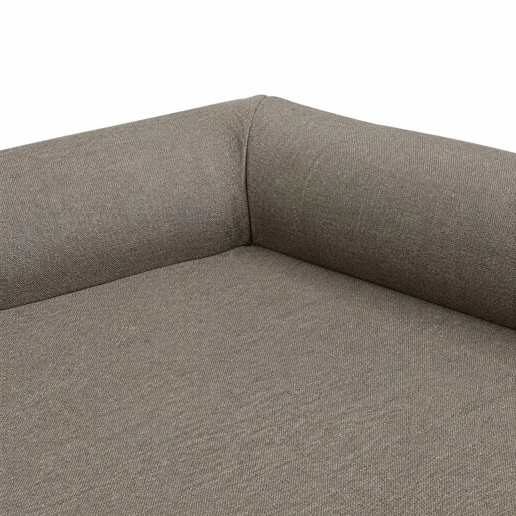 Orthopedic Memory Foam Dog Sofa Bed L-Shaped Coffee