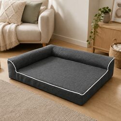 Extra Large Orthopedic Dog Bed with Memory Foam Support
