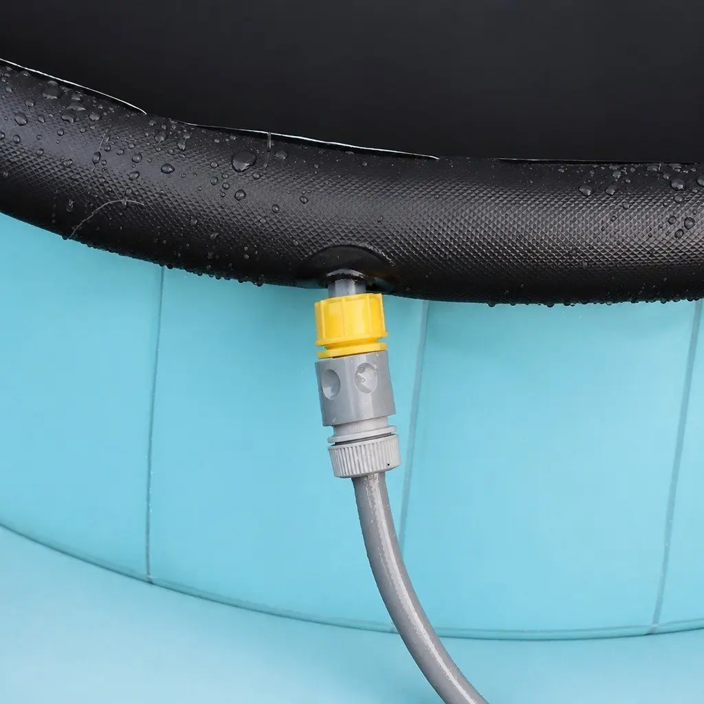 Folding Dog Swimming Pool with Interactive Sprinkler