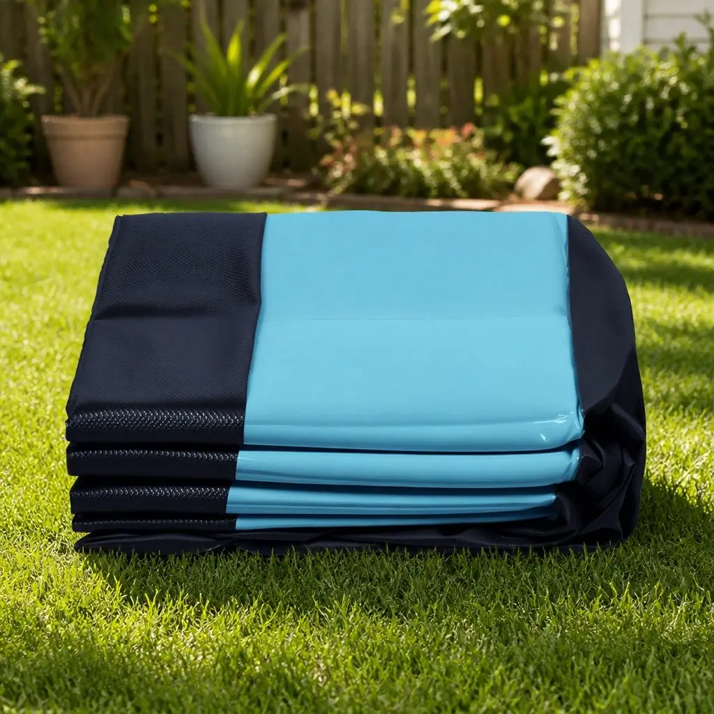 Folding Dog Swimming Pool with Interactive Sprinkler