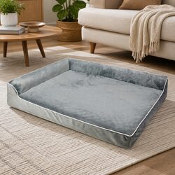 Premium Orthopedic Medium Dog Bed with Memory Foam Support