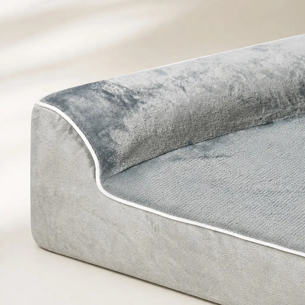Orthopedic Medium Dog Bed with Memory Foam Support