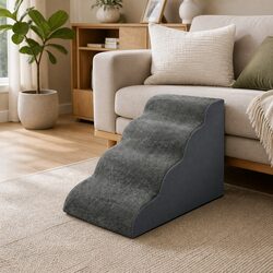 High-Quality 4-Step Pet Stairs for Dogs and Small Pets