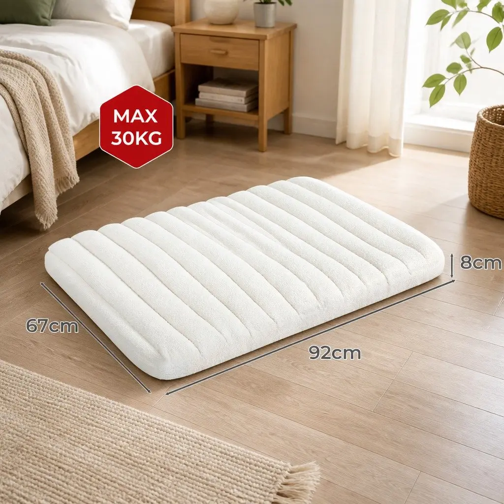 Large Orthopedic Dog Bed with Waterproof Cover and Non-Slip Base
