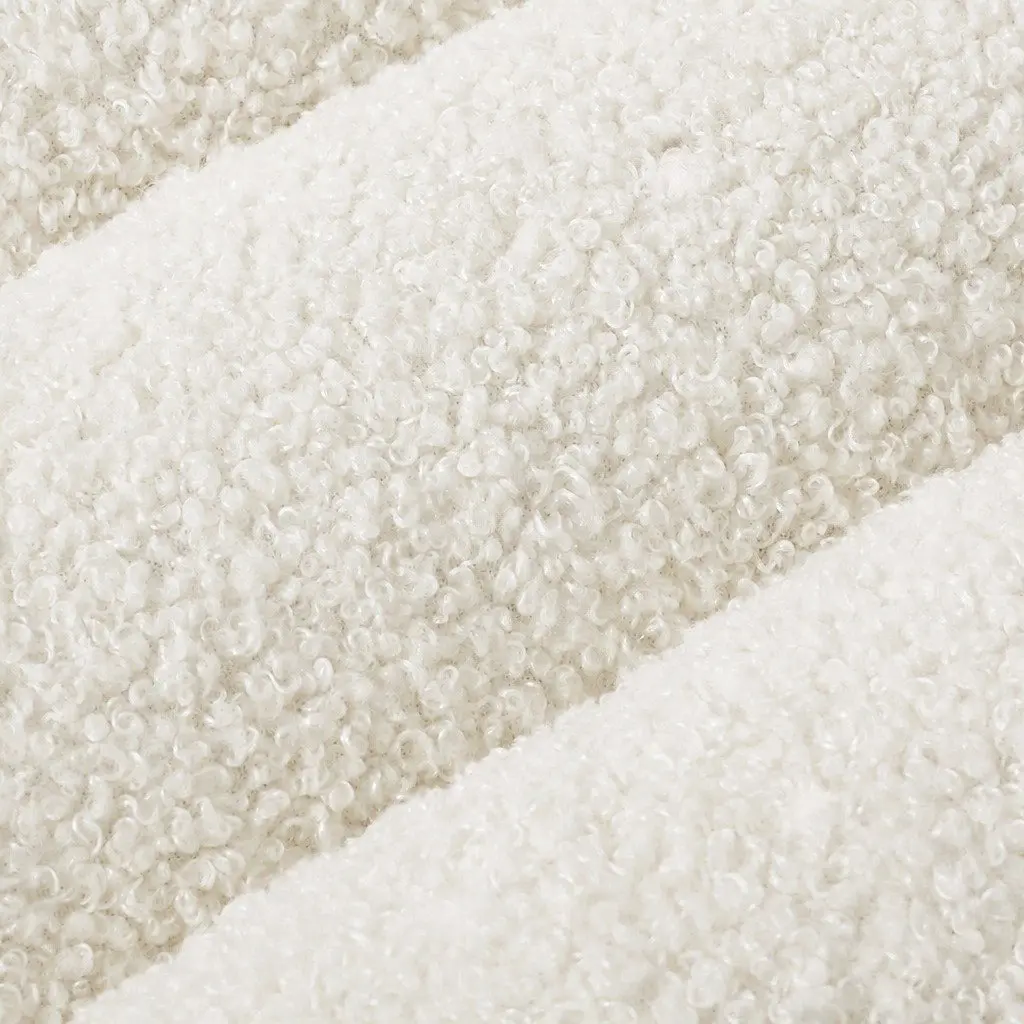 Orthopedic Dog Bed for Small Pets, White