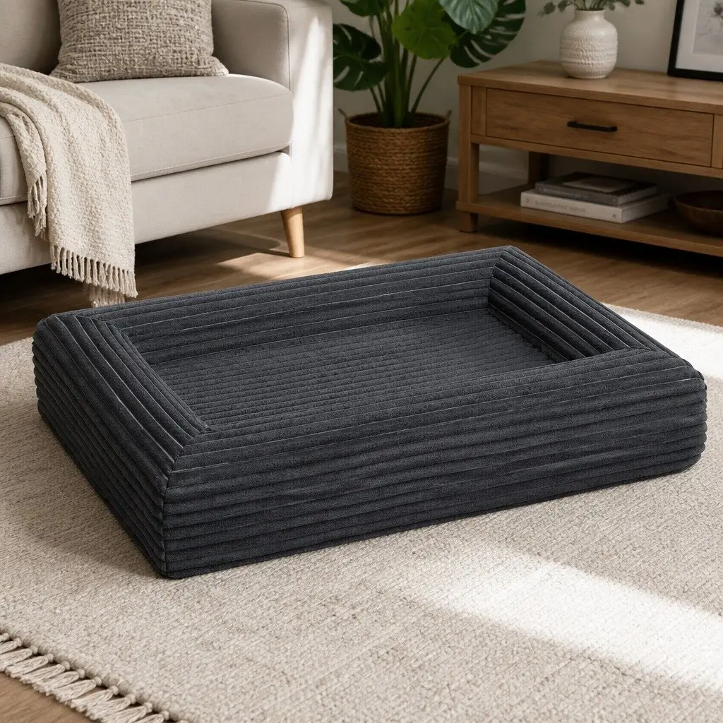 Orthopedic Dog Bed with Egg Crate Foam Support