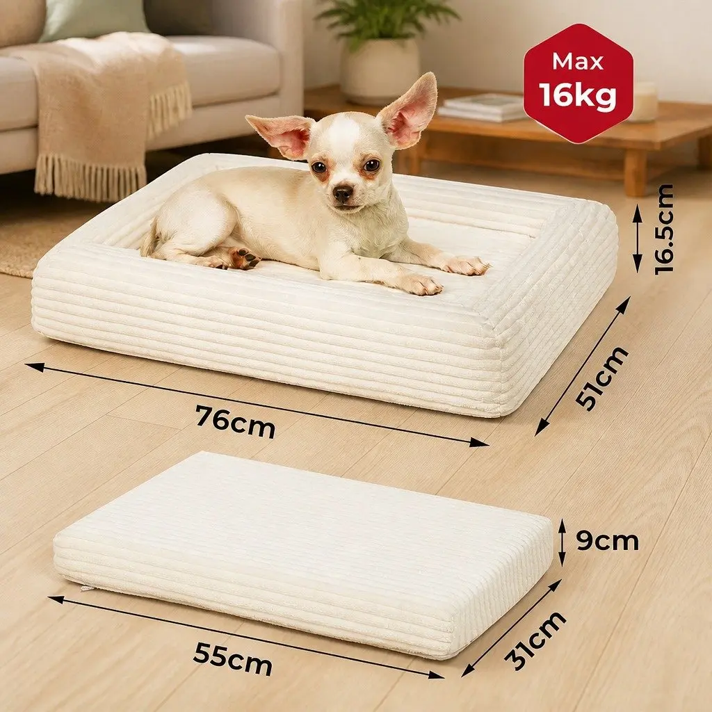 Medium Orthopedic Dog Bed with Egg Crate Foam