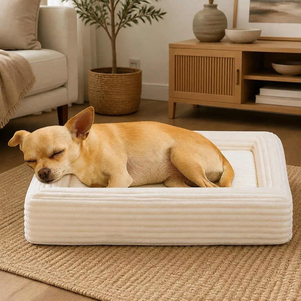Medium Orthopedic Dog Bed with Egg Crate Foam