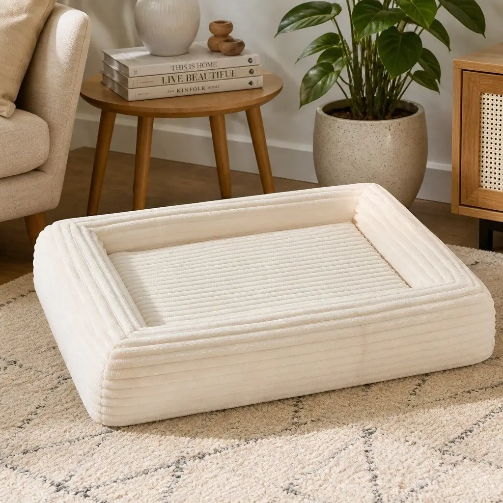 XL Orthopedic Dog Bed with Egg Crate Foam Support