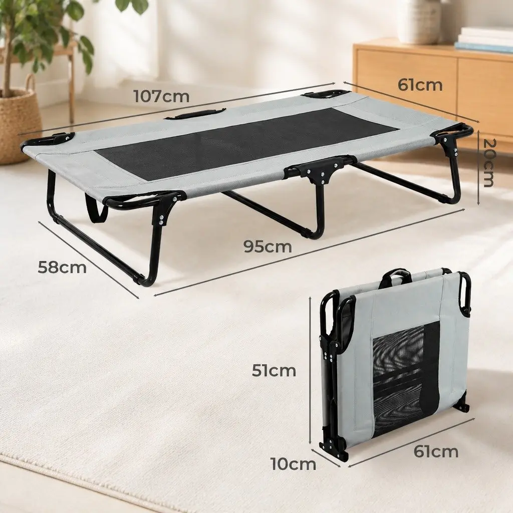 Large Elevated Dog Bed for Indoor and Outdoor Use