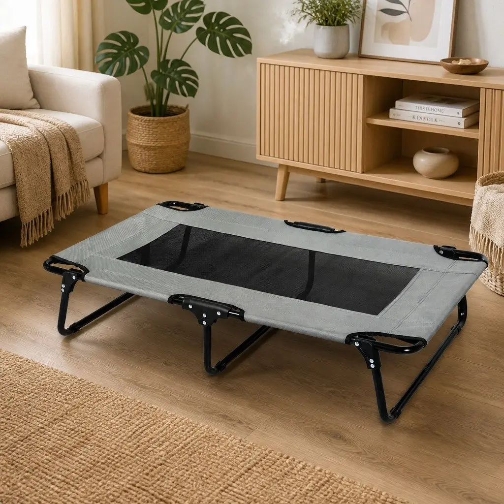 Large Elevated Dog Bed for Indoor and Outdoor Use
