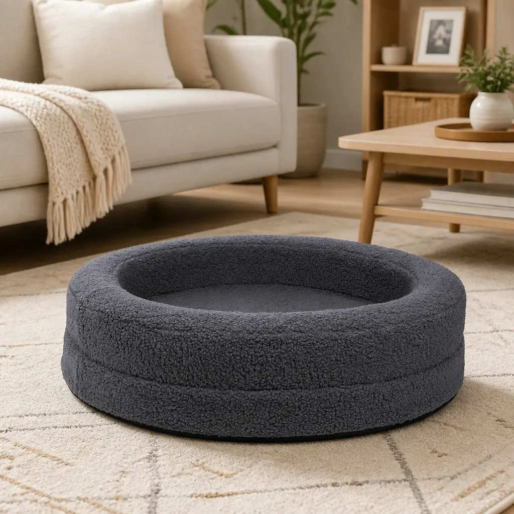 Orthopedic Memory Foam Dog Bed with Waterproof Cover