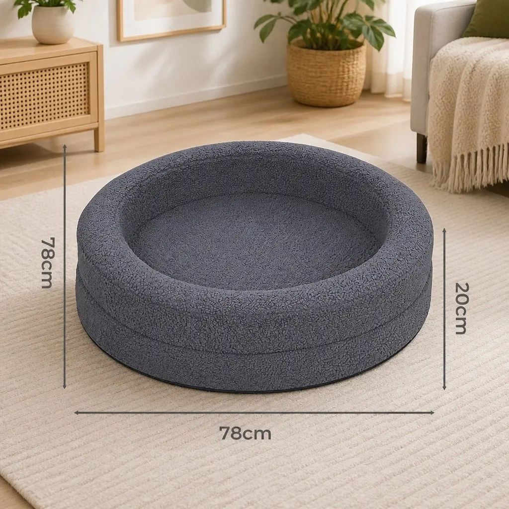 Orthopedic Memory Foam Dog Bed with Waterproof Cover