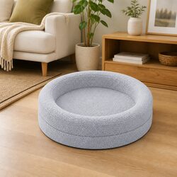 Calming Nest Orthopedic Memory Foam Dog Bed with Waterproof Liner