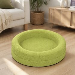 Orthopedic Memory Foam Dog Bed Calming Pet Sofa Waterproof Sherpa Cover XL