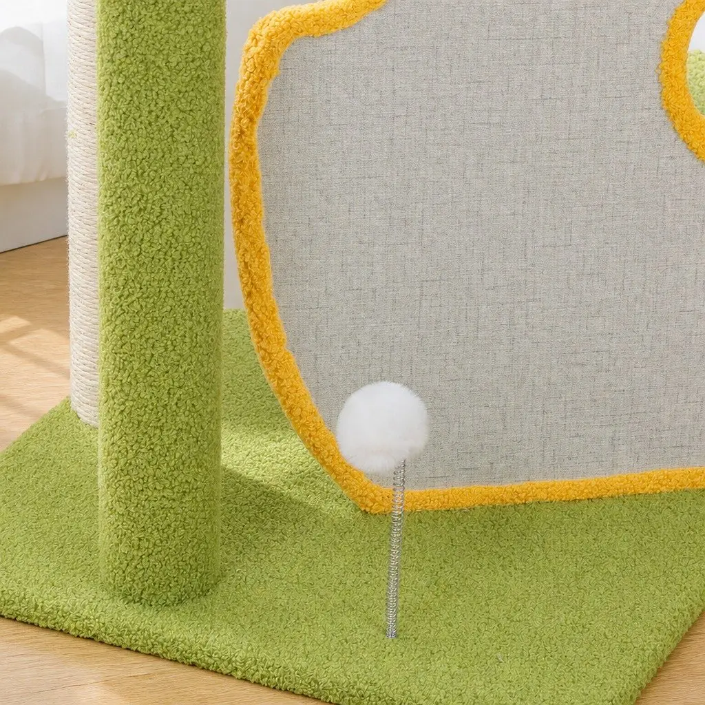 Multi-Level Cat Tree with Natural Sisal Scratching Posts