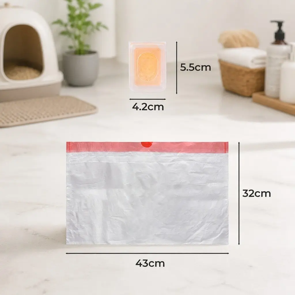 Cat Litter Box Automatic Self-Cleaning UV Disinfection White ABS 54.5cm x 54.5cm x 59.5cm