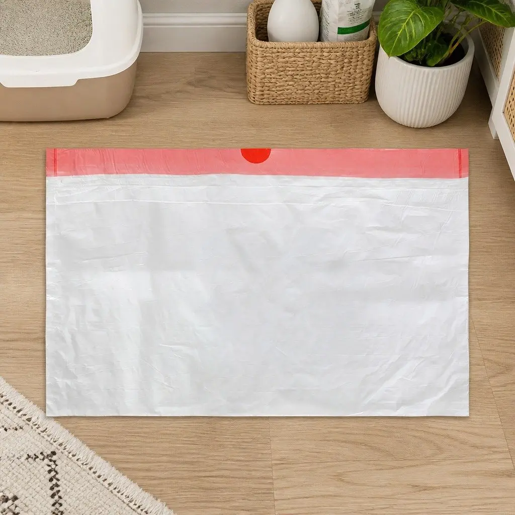 Cat Litter Box Automatic Self-Cleaning UV Disinfection White ABS 54.5cm x 54.5cm x 59.5cm