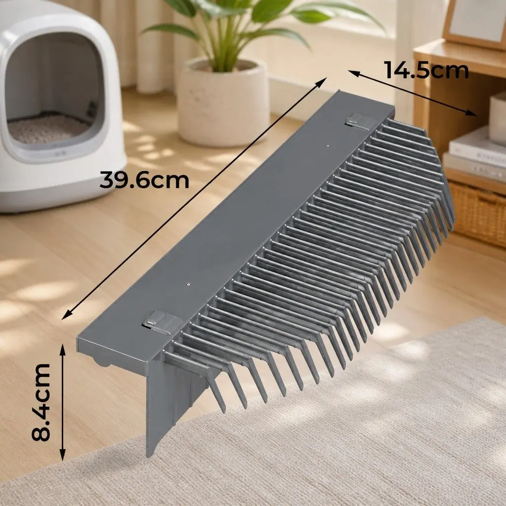 Grey Rake for Automatic Litter Box