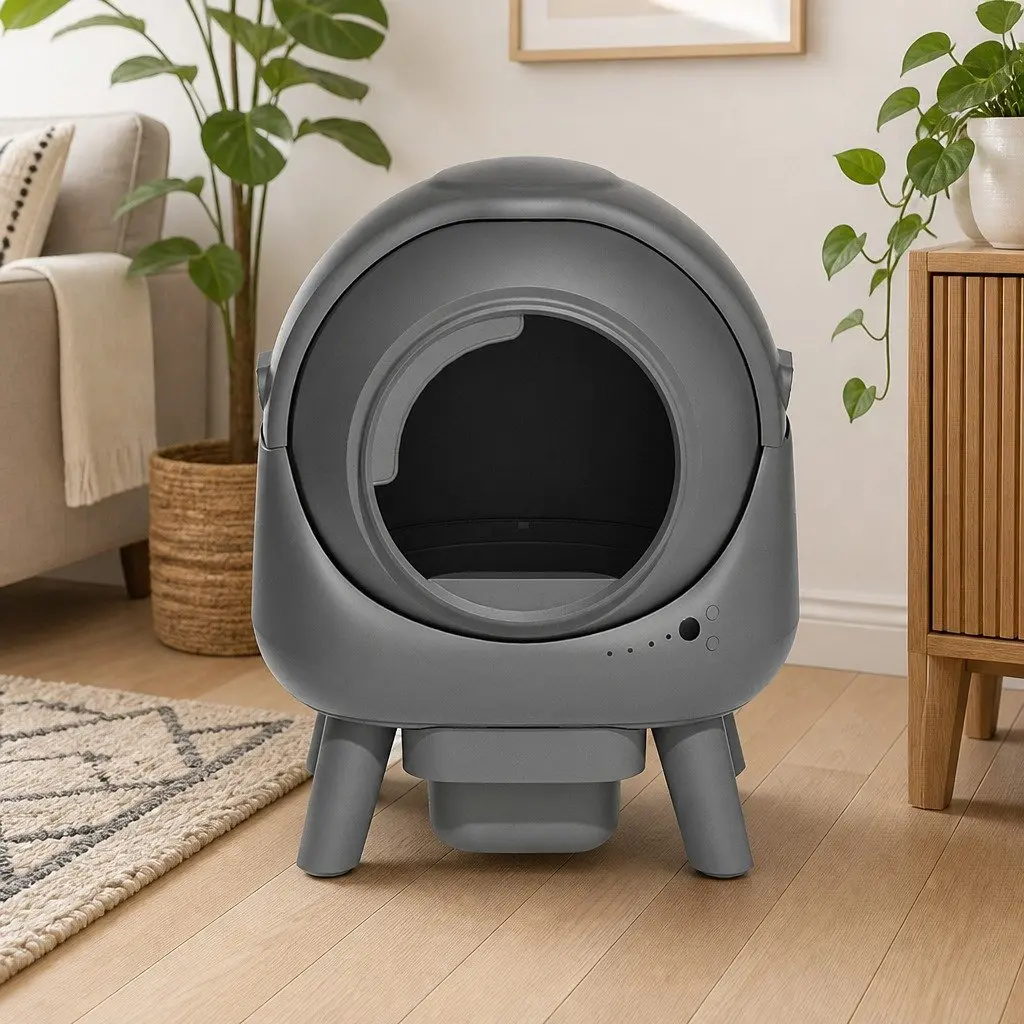 Self-Cleaning Cat Litter Box with APP Control