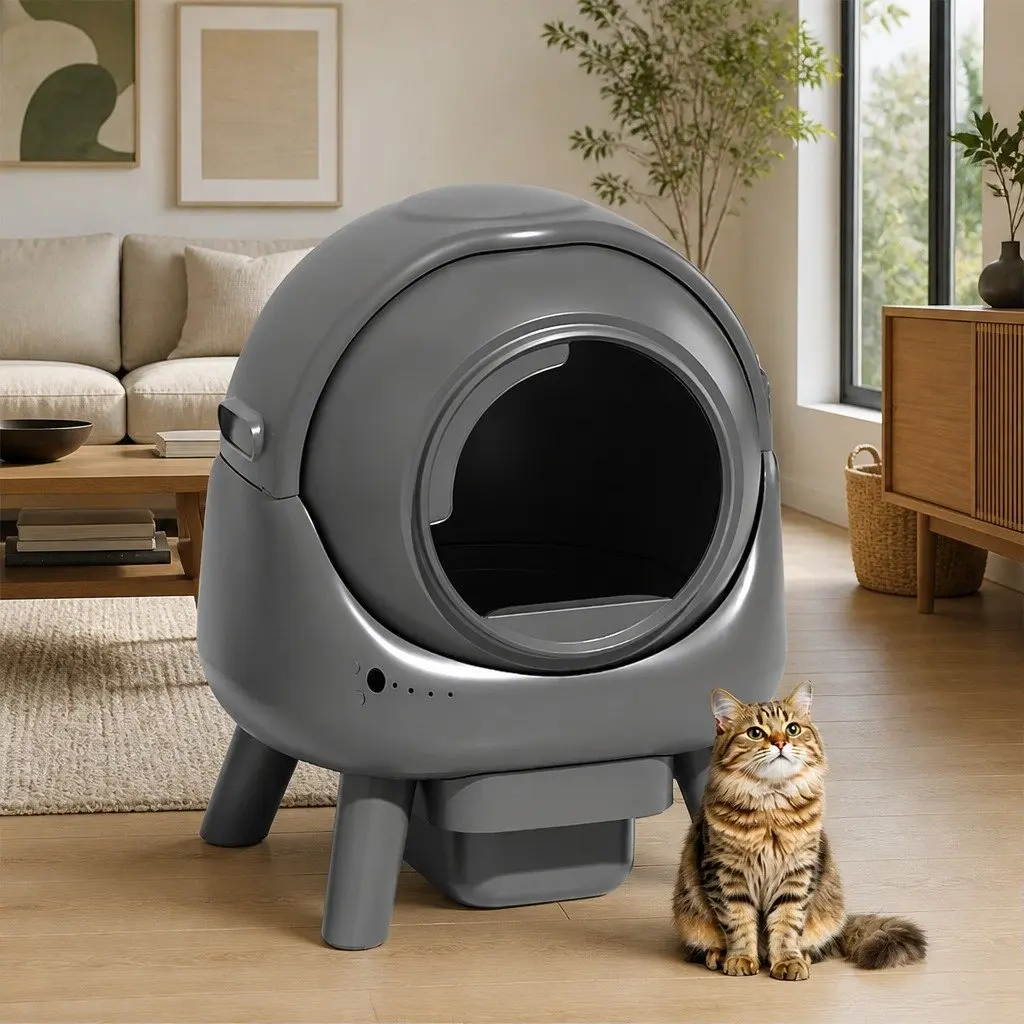 Self-Cleaning Cat Litter Box with APP Control