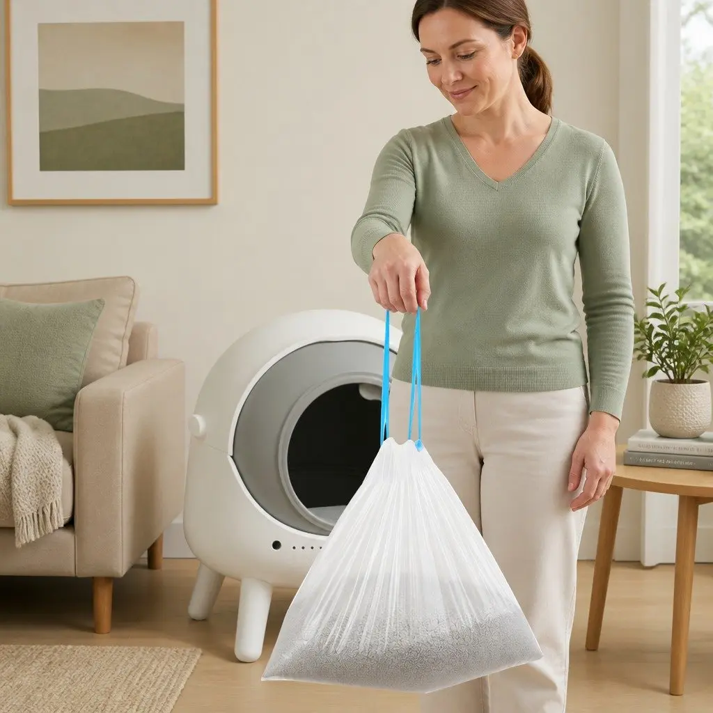 Waste Bags for Pet Litter and Household Use