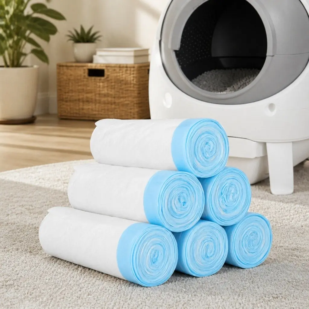 Waste Bags for Pet Litter and Household Use