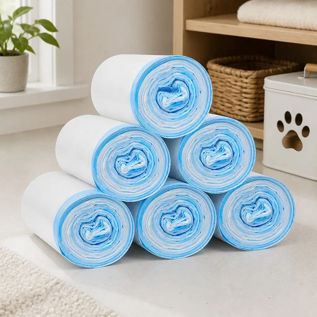 Waste Bags for Pet Litter and Household Use