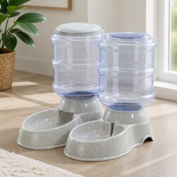 Durable 3.5L Automatic Pet Feeder & Water Dispenser