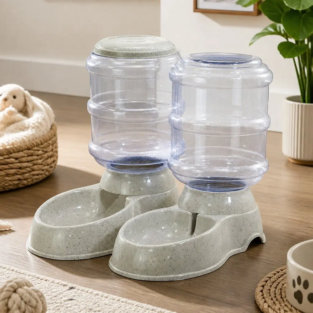3.5L Automatic Pet Feeder & Water Dispenser