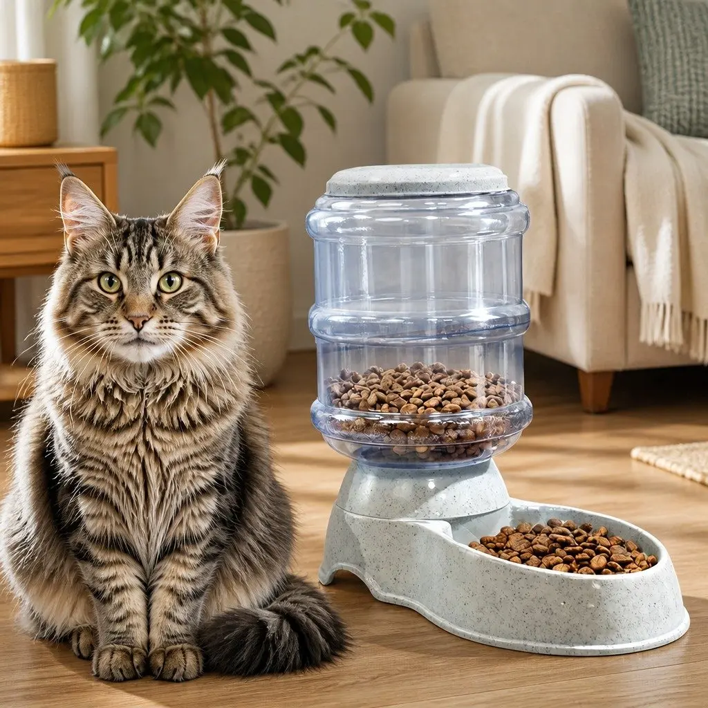 Automatic Pet Feeder and Water Dispenser 3.5L