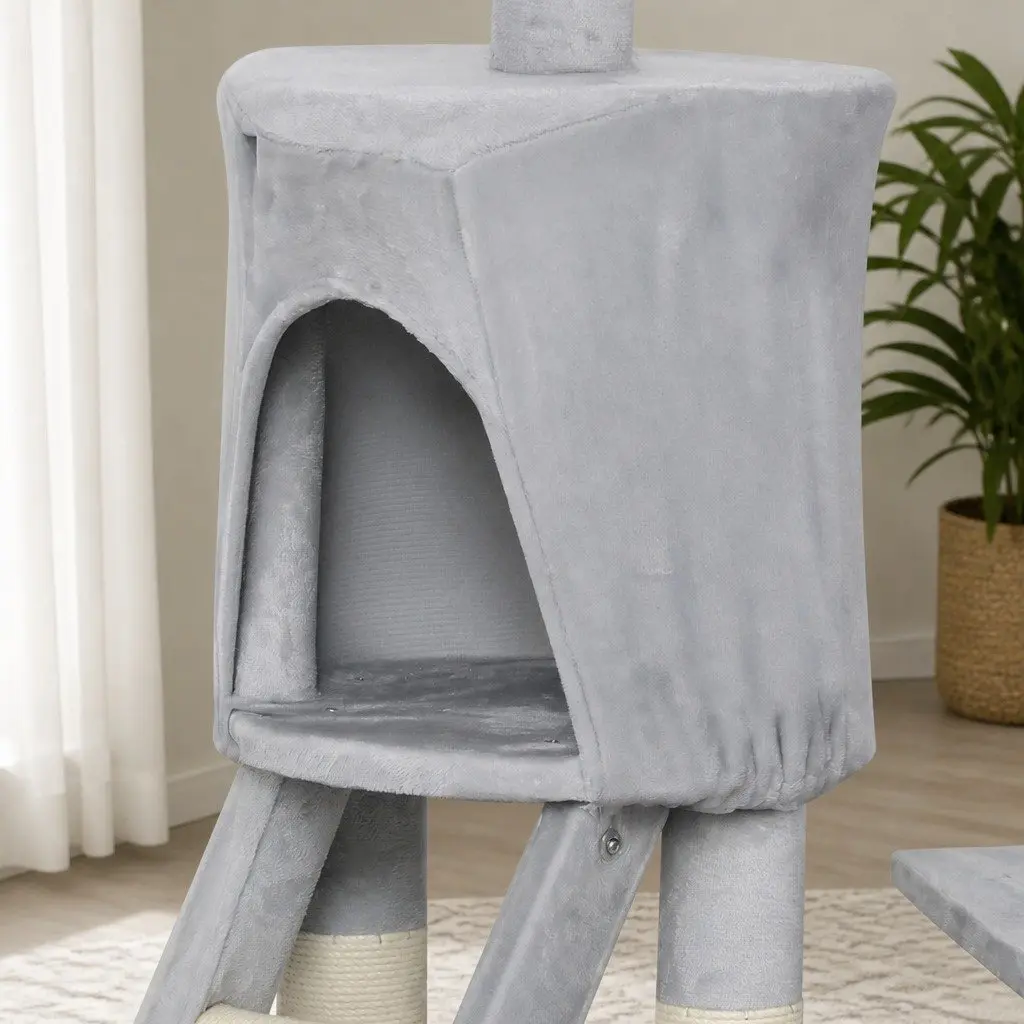 Multi-Level Cat Tree Tower with Dual Condos