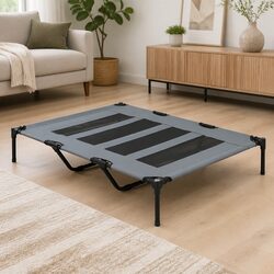 Superior Elevated Pet Bed with Cooling Mesh Design