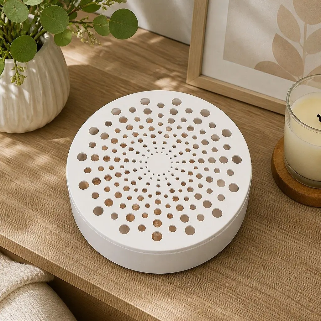 Cat Odor Eliminator Purifier ABS Compact White 7cm