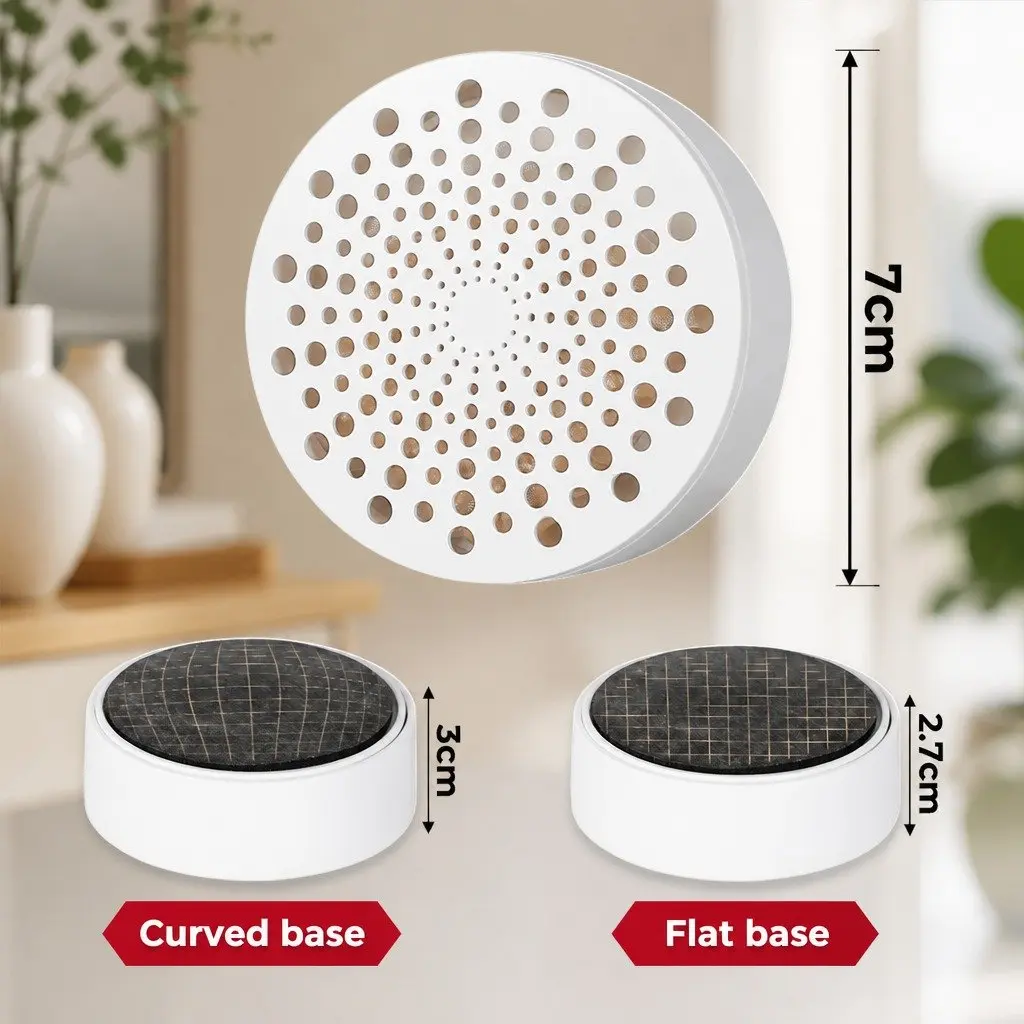 Cat Odor Eliminator Air Freshener ABS Compact White
