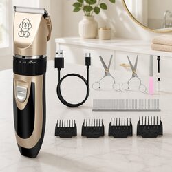 Premium Cordless Pet Clipper for Dogs and Cats