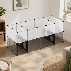 Modular Playpen for Small Animals with Durable Build