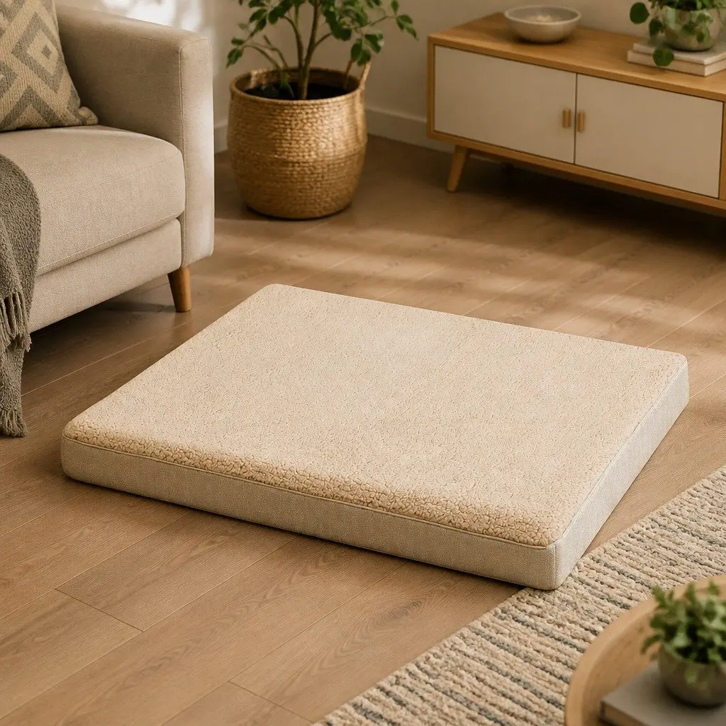 Dog Bed with Soft Cushion and Non-Slip Base