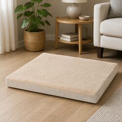 Quality Dog Bed with Washable Cover and Non-Slip Base