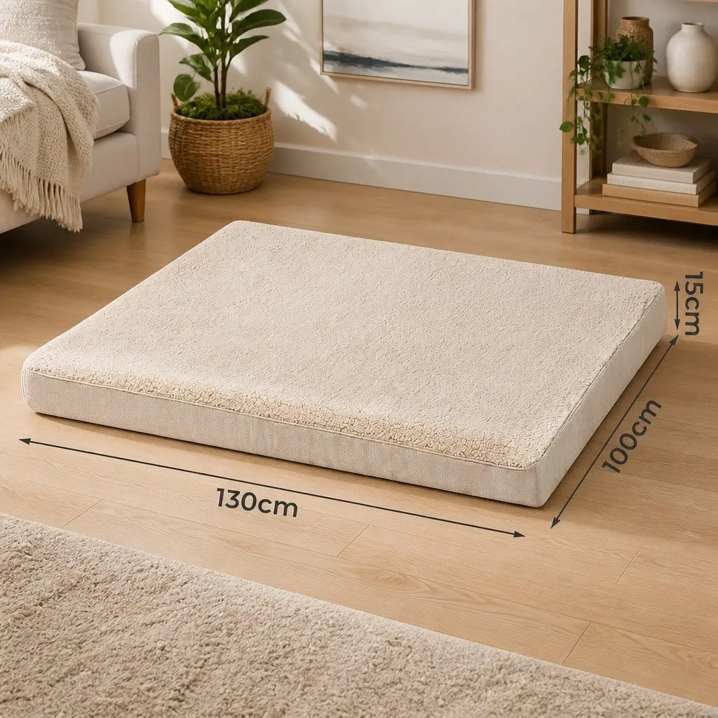 Soft Dog Bed with Removable Washable Cover