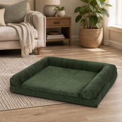 Premium Non-Slip Orthopedic Dog Bed with Washable Cover