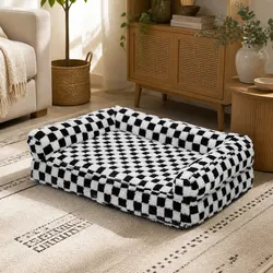 Durable Orthopedic Dog Bed with Memory Foam for Small Pets
