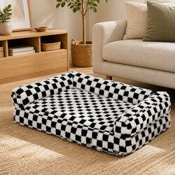 Memory Foam Orthopedic Dog Bed with Washable Cover
