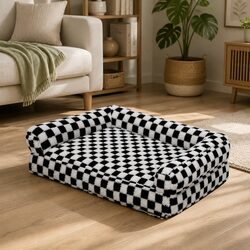 Durable Orthopedic Dog Bed with Memory Foam Comfort