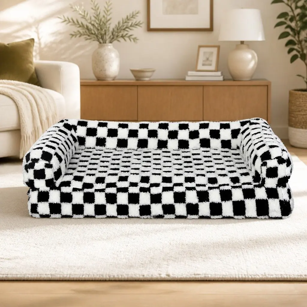 Orthopedic Dog Bed with Memory Foam Comfort